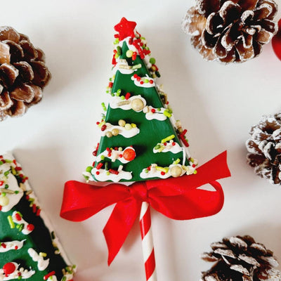 SPECIAL καλούπι σοκολάτας Χριστουγεννιάτικο δέντρο σε ξυλάκι - Lenka Sweet Dreams