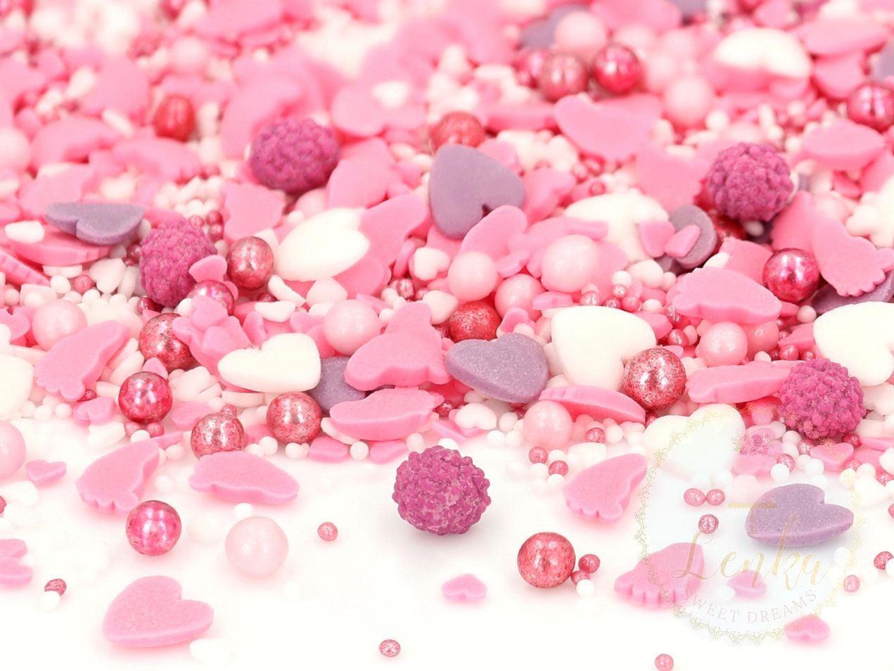Ζαχαρωτά στολίδια Baby Love pink 80 γρ - Lenka Sweet Dreams